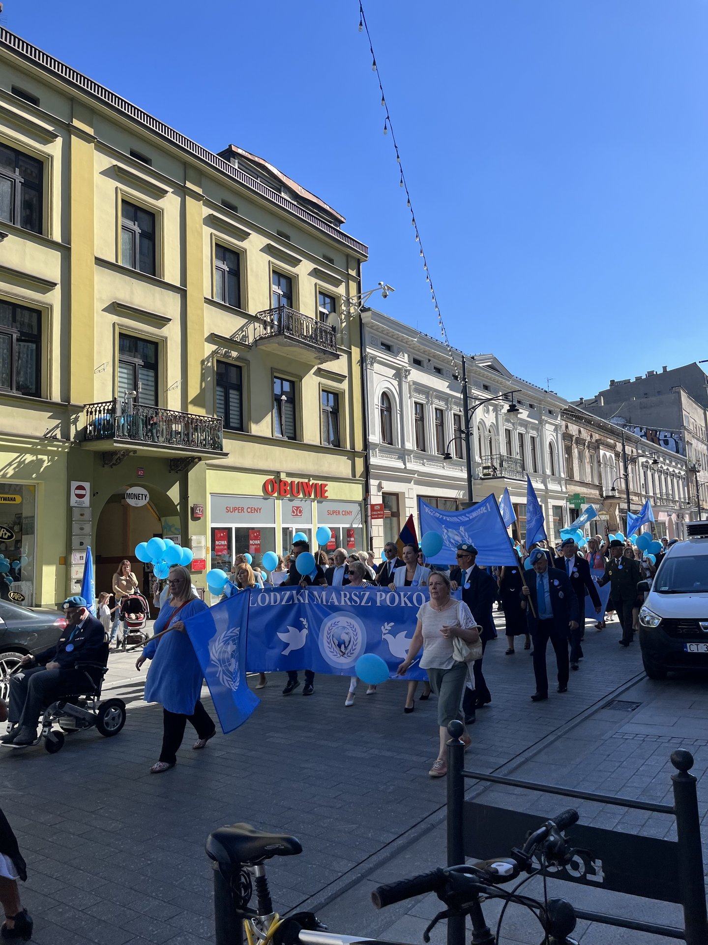 Peace March in Lodz