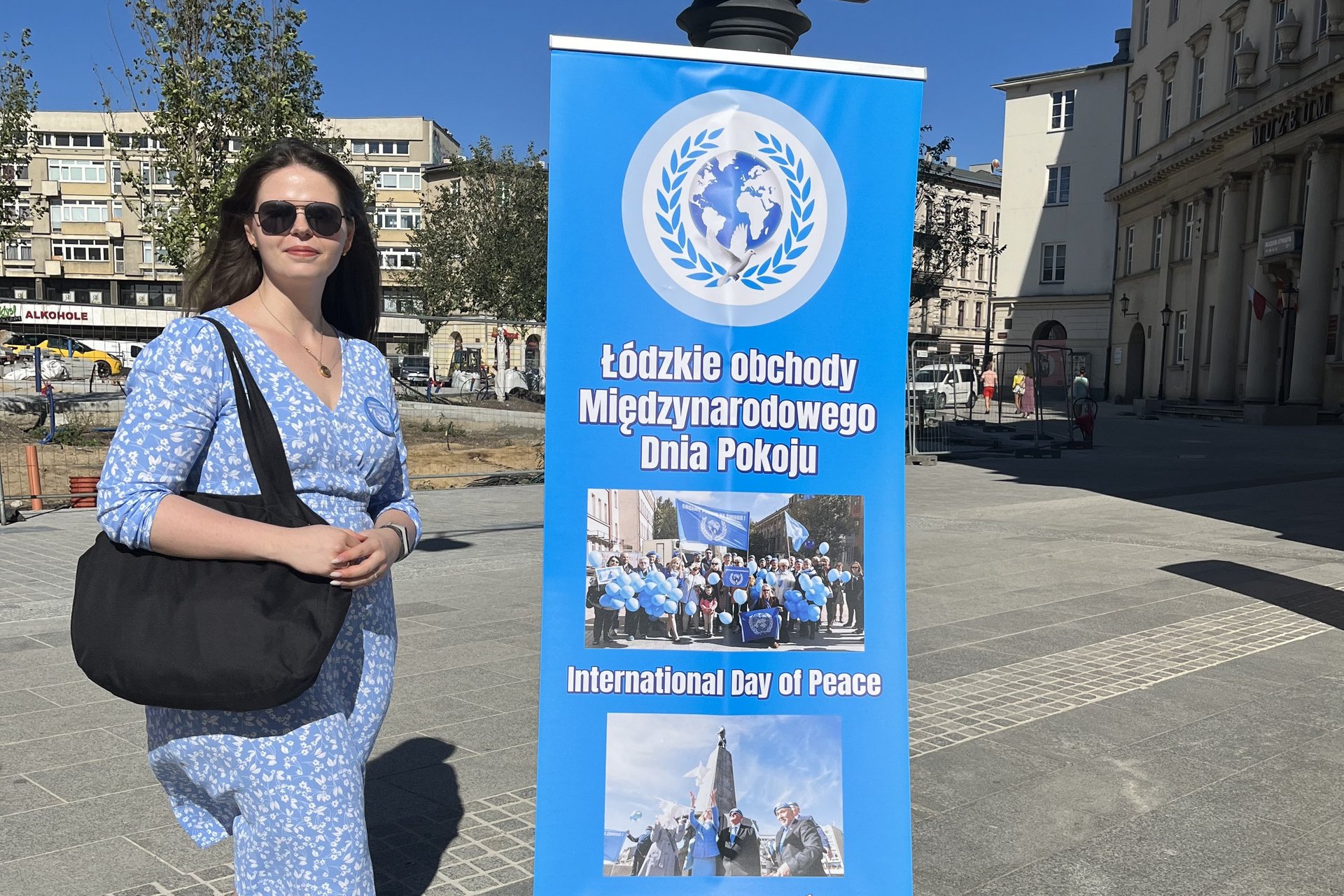 a photo from the Peace March in Lodz