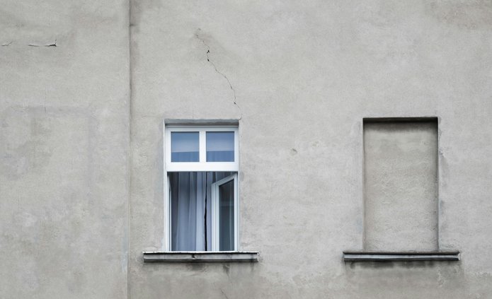 Kamienica otwarte okno