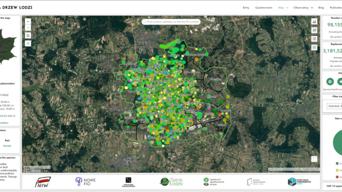 Łódź Tree Map
