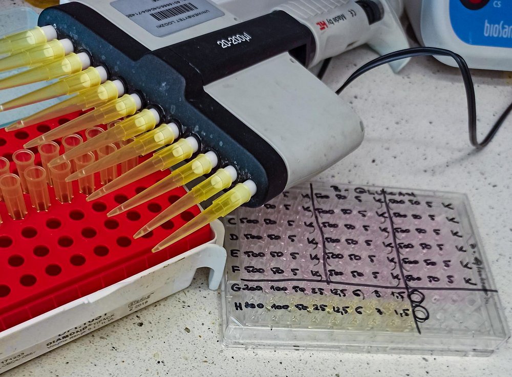 zdjęcie przyrządów w laboratorium